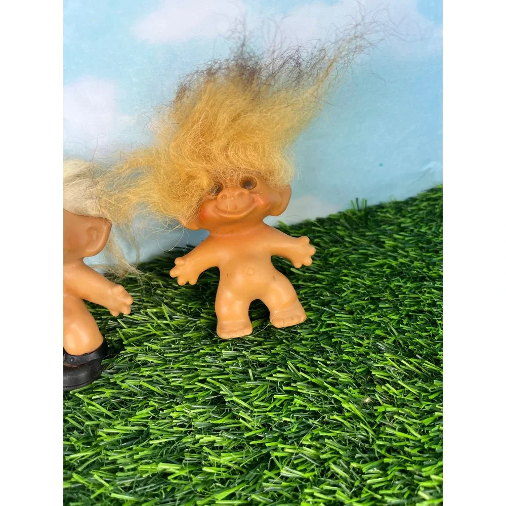 LOT OF 3 VINTAGE THOMAS DAM THINGS TROLL DOLLS 1960s